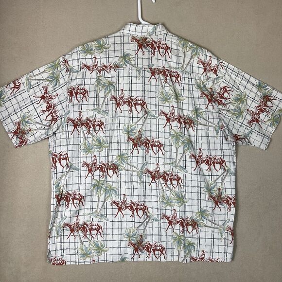Roper Shirt Mens Extra Large White Horseback Riding Western Button Up Adult - Picture 7 of 8
